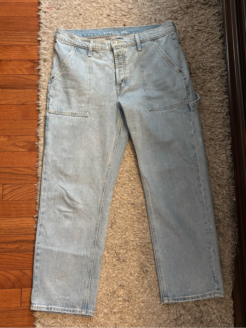 Old Navy Midrise slouchy straight Jeans - Picture 4 of 7